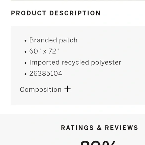 🔥Last One! VS PINK Sherpa Blanket PRICE FIRM🐶 - Picture 2 of 4